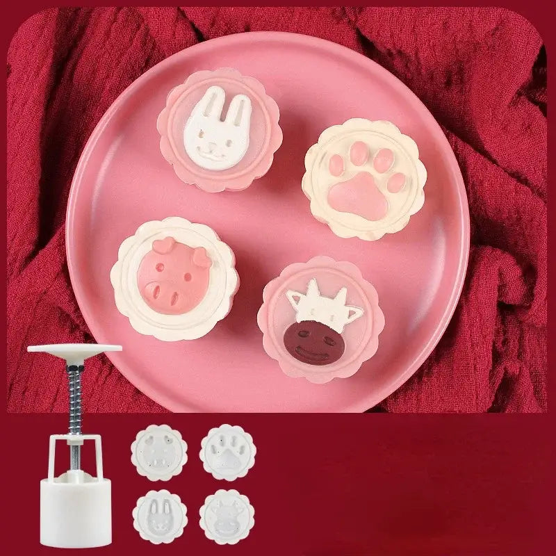 Cherry Blossom Mooncake Mold