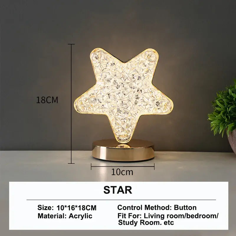 Acrylic Moon Night Light