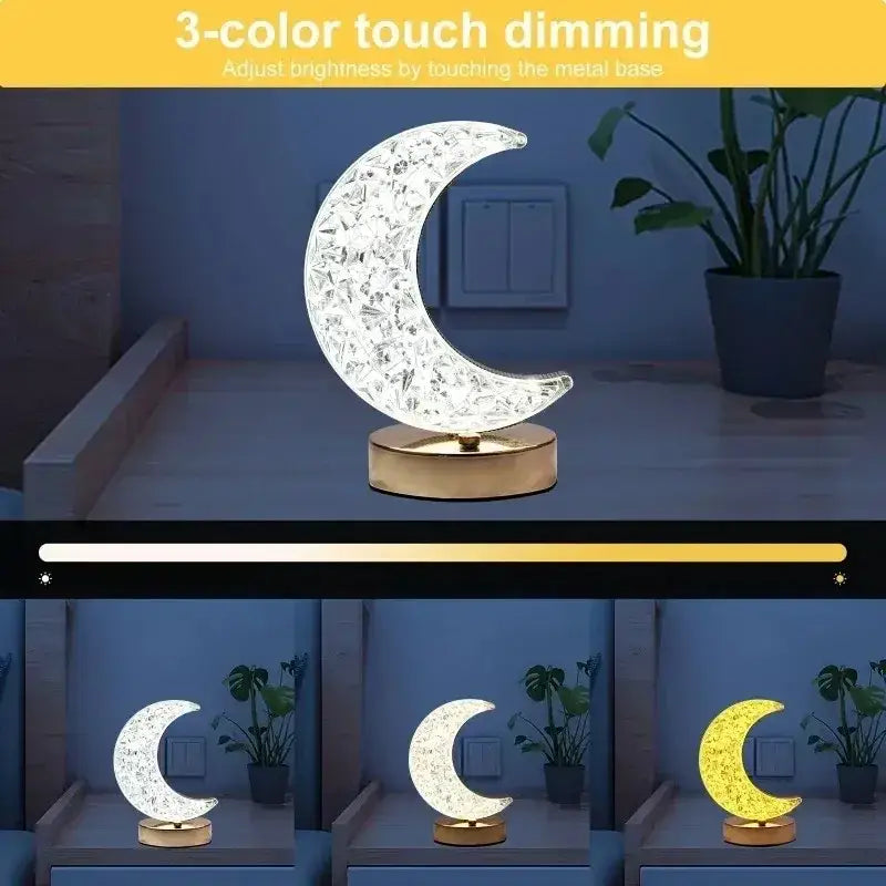 Acrylic Moon Night Light