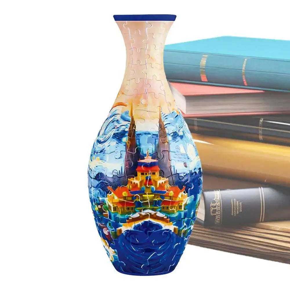 Patterned Puzzle Vase Set