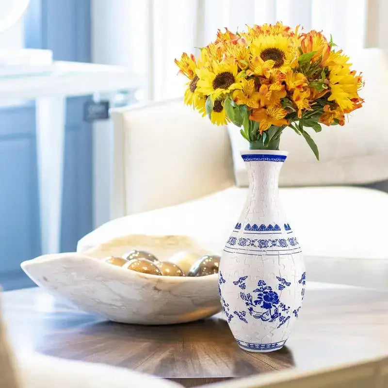 Patterned Puzzle Vase Set