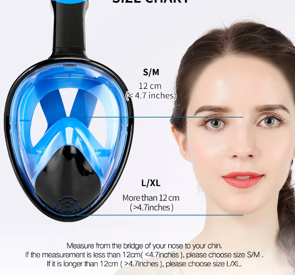 Full Face Scuba Diving Mask