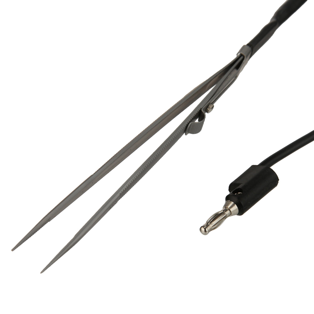 Grounded Precision Locking Tweezers for Permanent Jewelry Welders