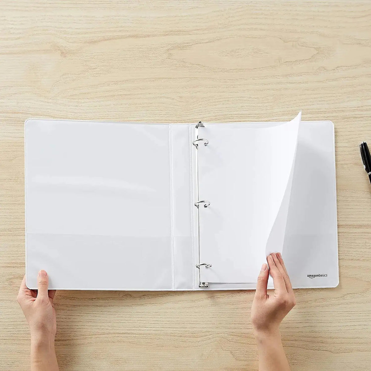 3 Ring Binder- 1" - White