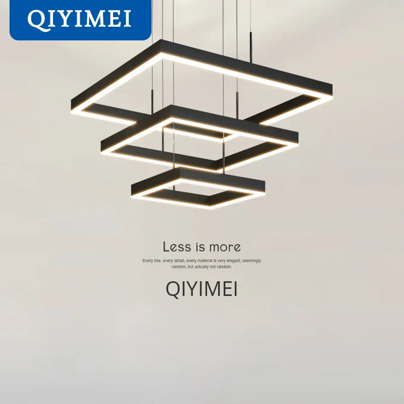 Aluminum Modern LED Chandelier