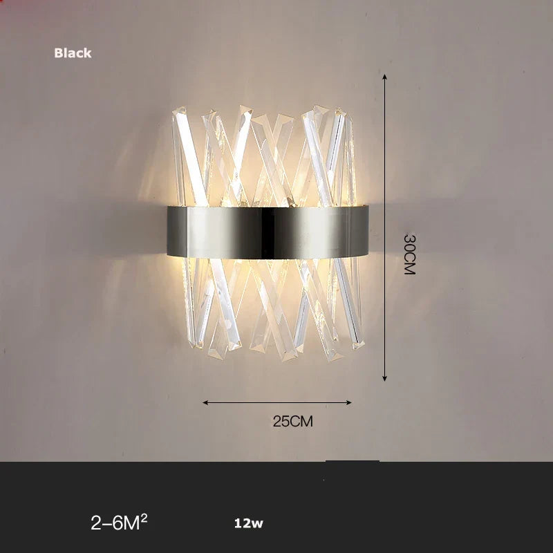 Nordic Gold Black Sconce