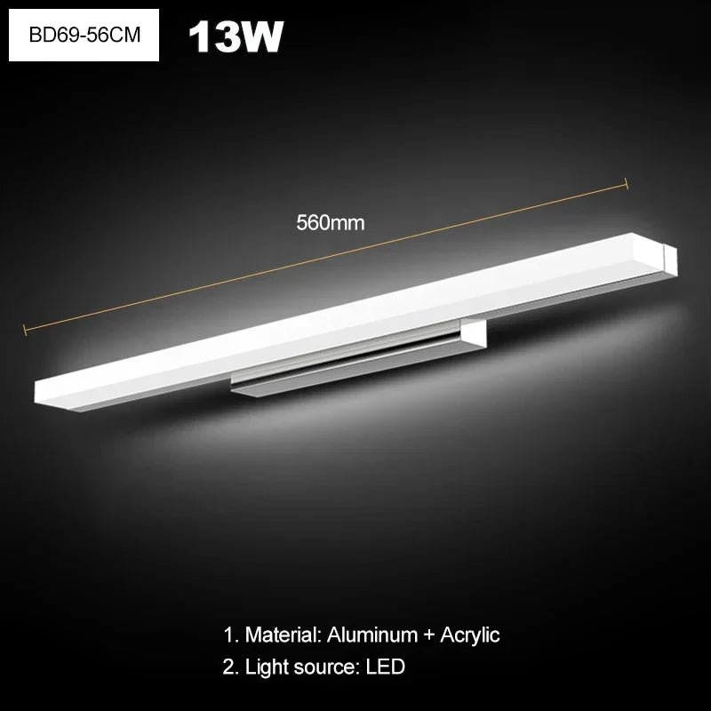 Acrylic Anti-Fog Wall Lamp