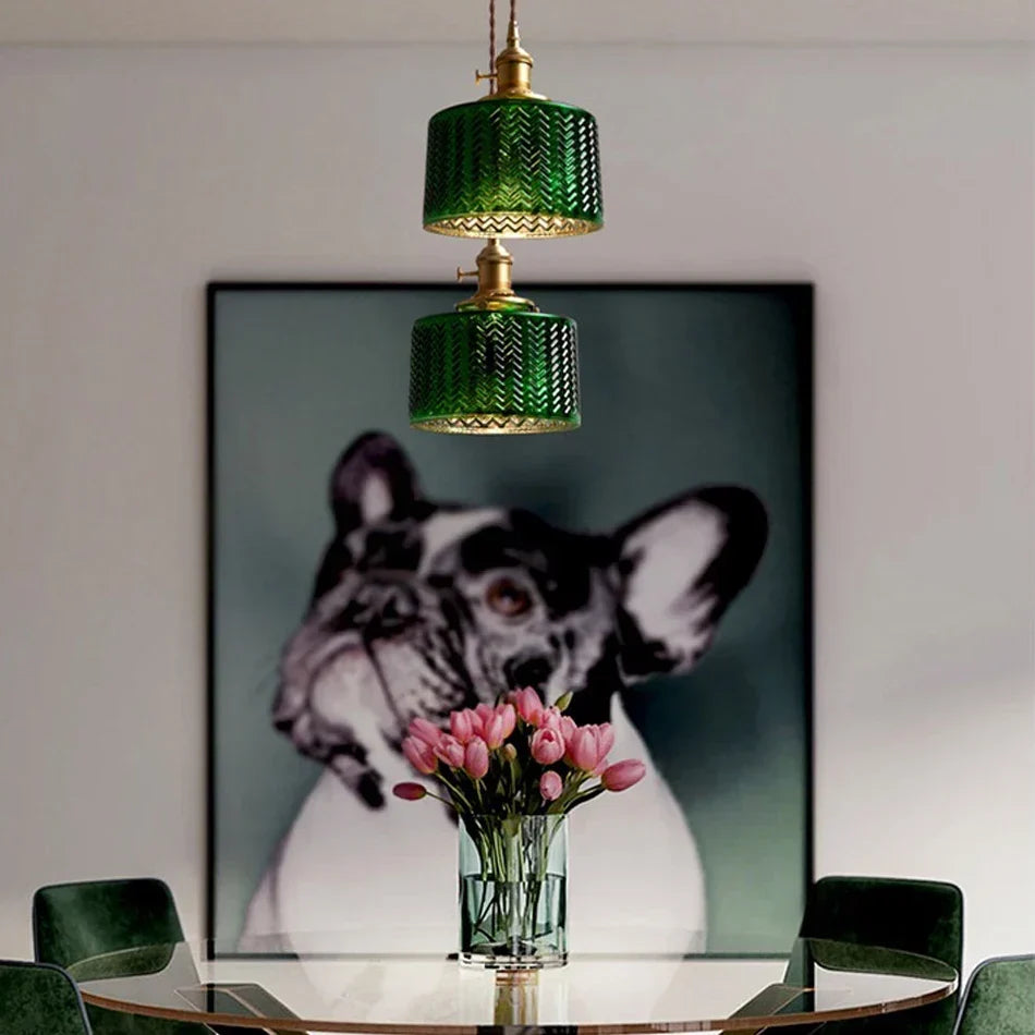 Modern Green Pendant Light
