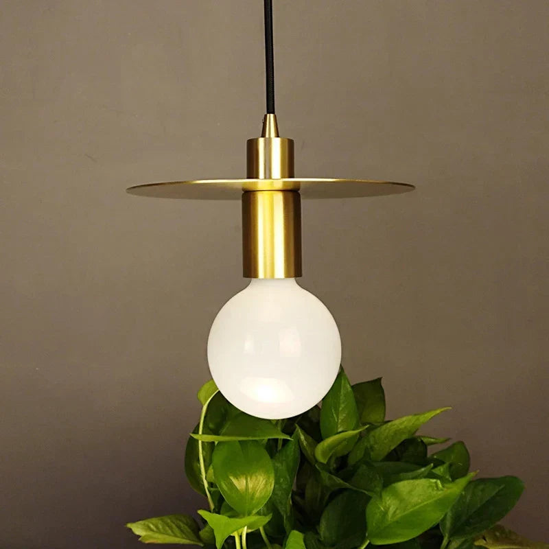 Gold LED Chandelier For Bedroom Or Study