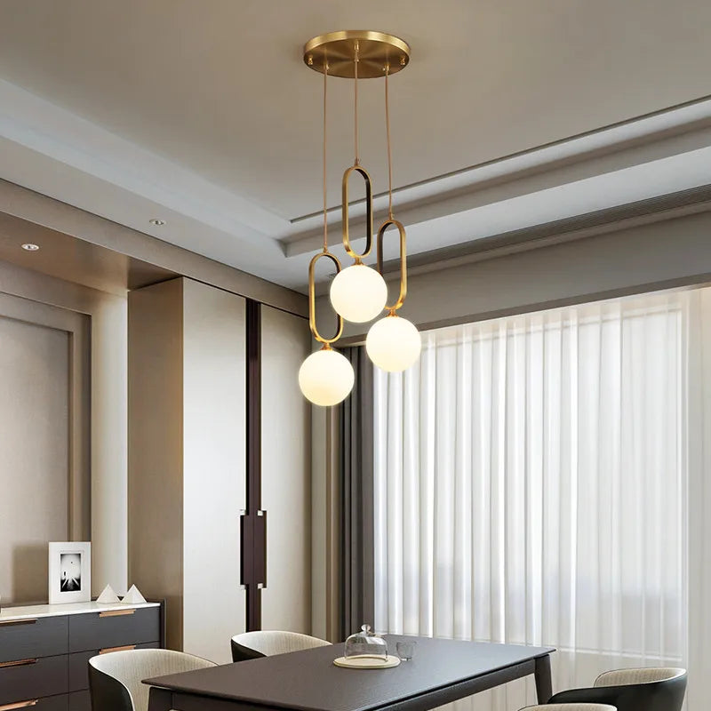 Luxury Glass Pendant Light