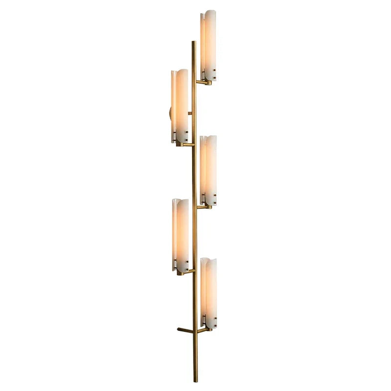 Copper Art Deco Wall Sconce