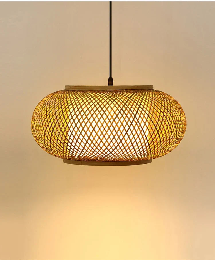 Bamboo Kitchen Pendant Light