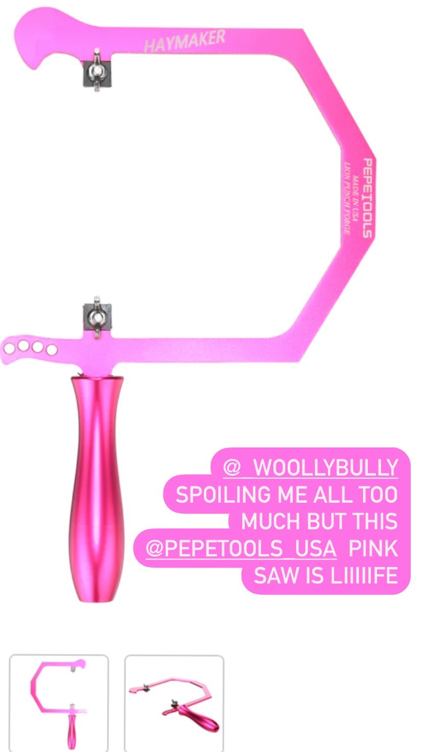 Haymaker Saw in Bright Pink, Special Edition
