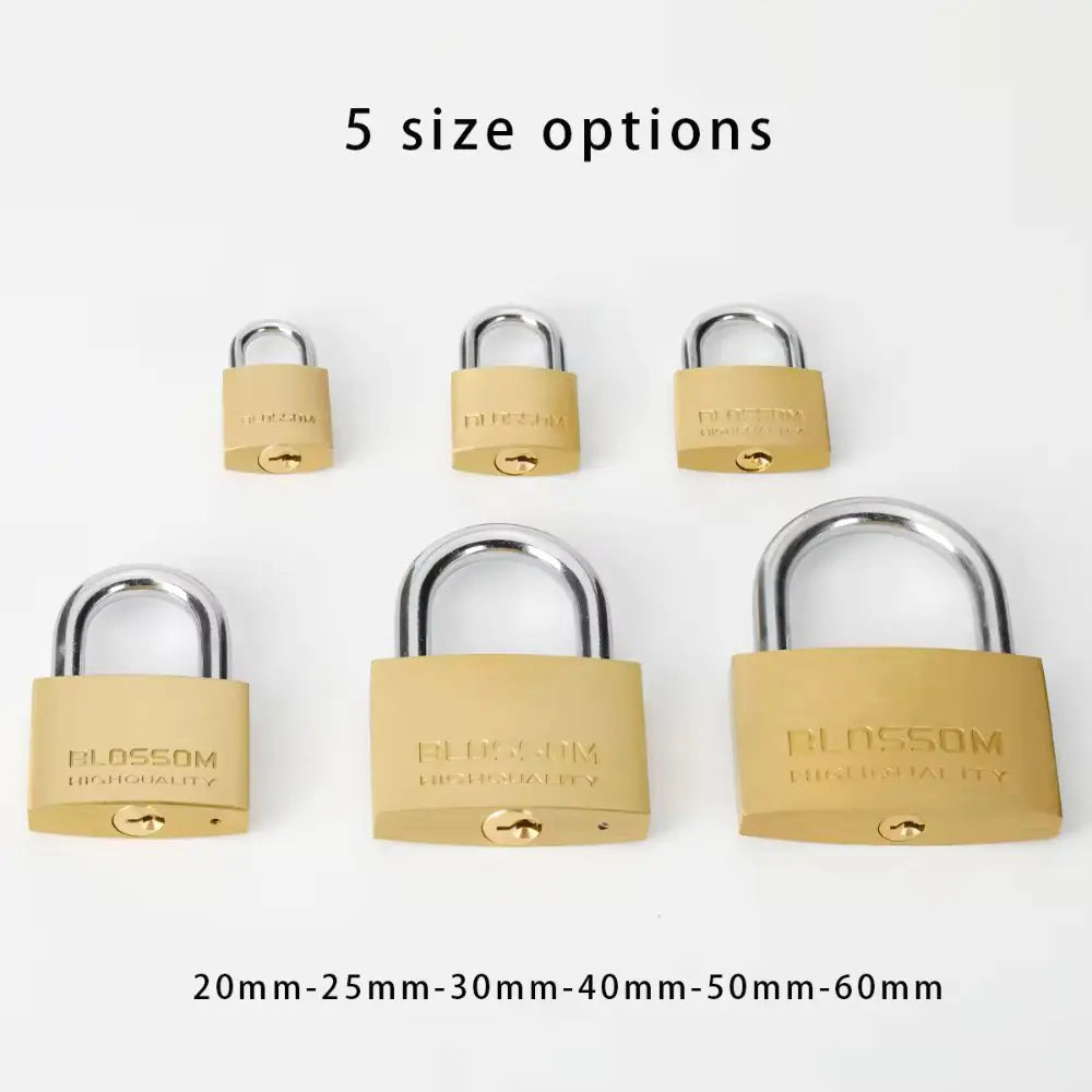 Brass Keyed Safety Padlock