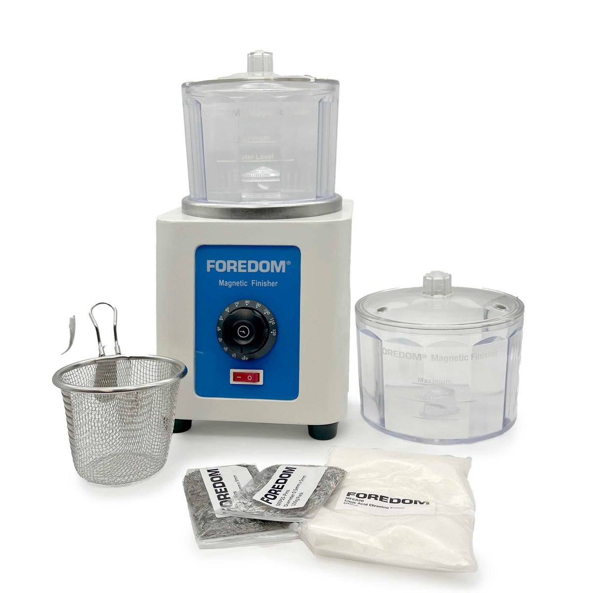 Foredom Magnetic Finisher, 30 Ring, Dual Bowl - MF105