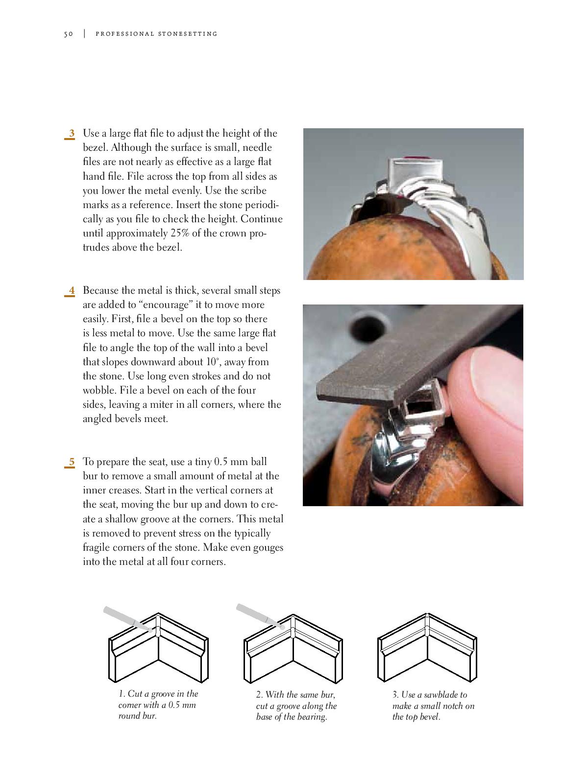 Professional Stonesetting, A Contemporary Guide to Traditional Setting Techniques - Alan Revere