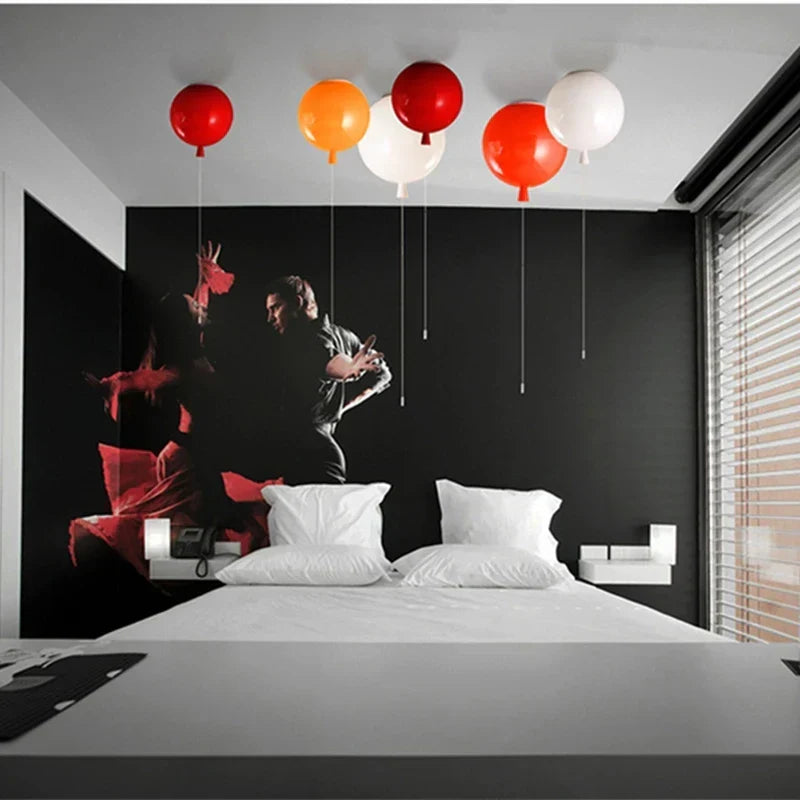 Nordic Balloon Ceiling Fixture