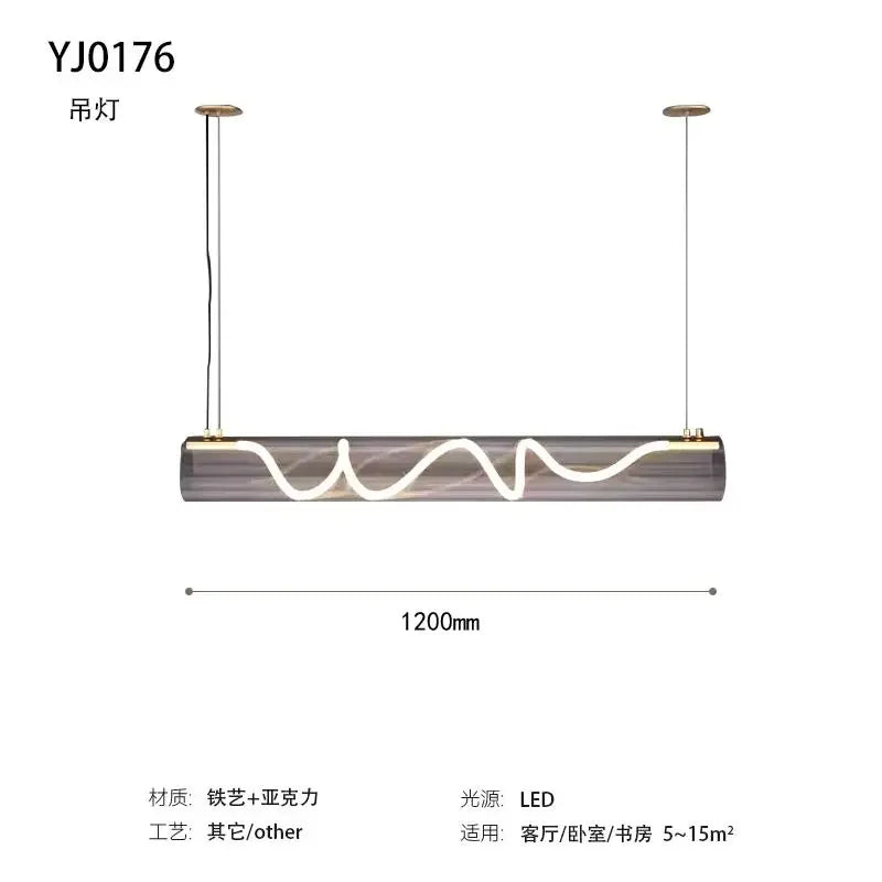 Gold Minimalist Pendant Light