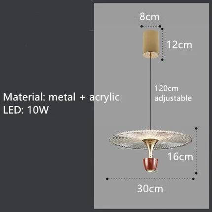Acrylic Pendant Light Set