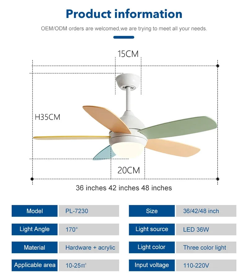 Helicopter Ceiling Fan Light