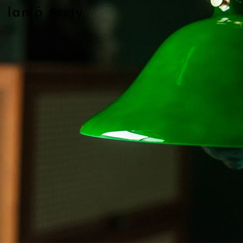Vintage Green Pendant Light