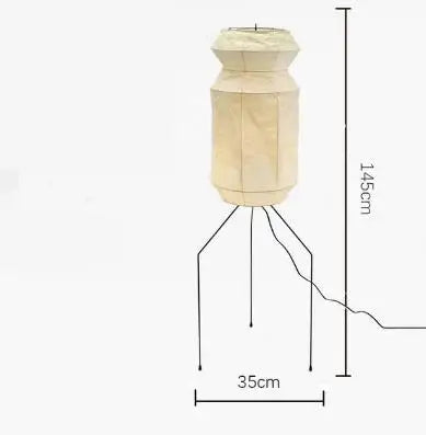 Wabi Sabi Paper Floor Lamp