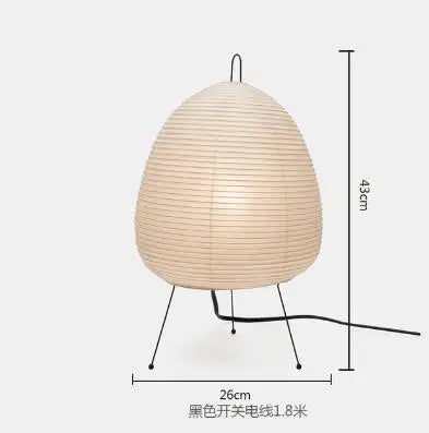 Wabi Sabi Paper Floor Lamp