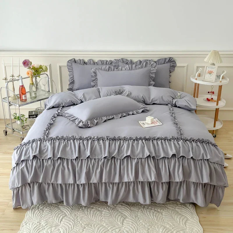 Ruffle Princess Bedding Set