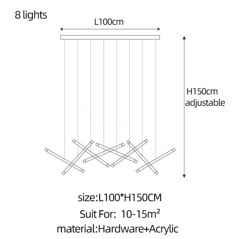 Crystal Modern LED Chandelier