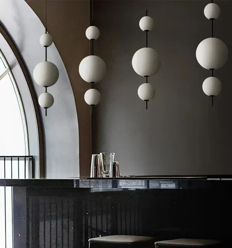 Modern Gourd Pendant Light H103cm Adjustable