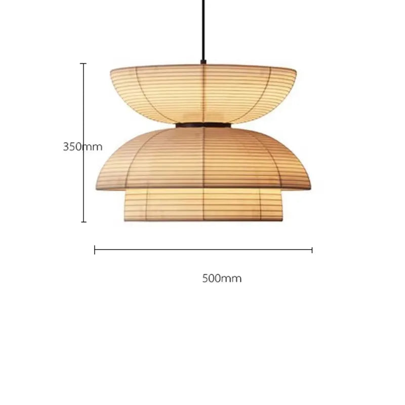 Silk Wabi Sabi Pendant Light