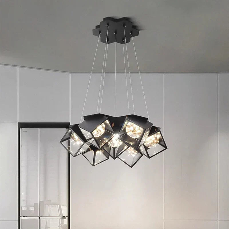 Matte Black Pendant Light