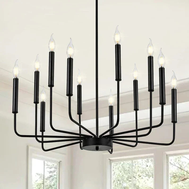 Bronze Industrial Chandelier