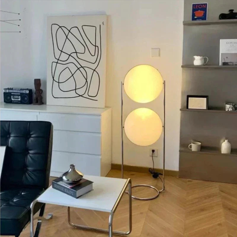 Chrome Acrylic Floor Lamp