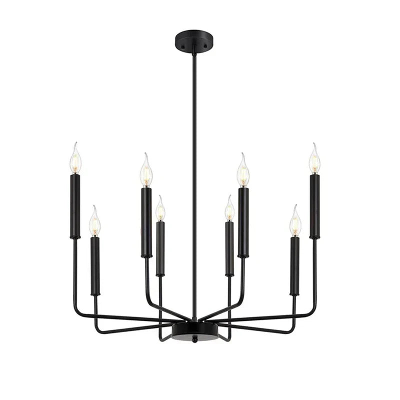 Bronze Industrial Chandelier