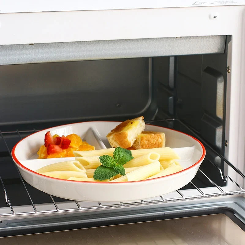 Ceramic Cartoon Divider Plate