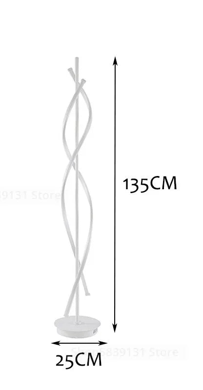 Acrylic Art Floor Lamp