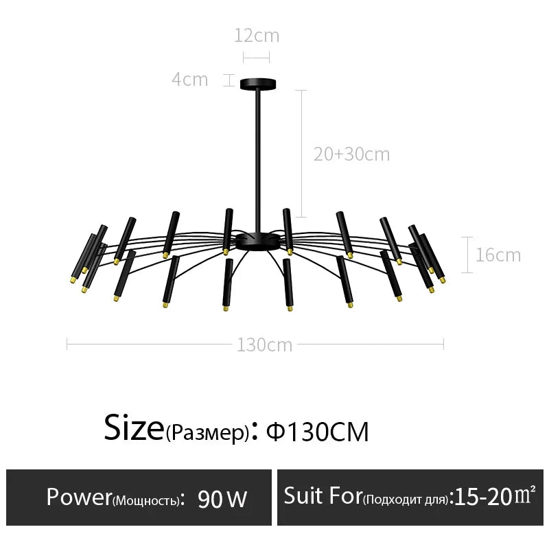 Nordic Design LED Chandelier