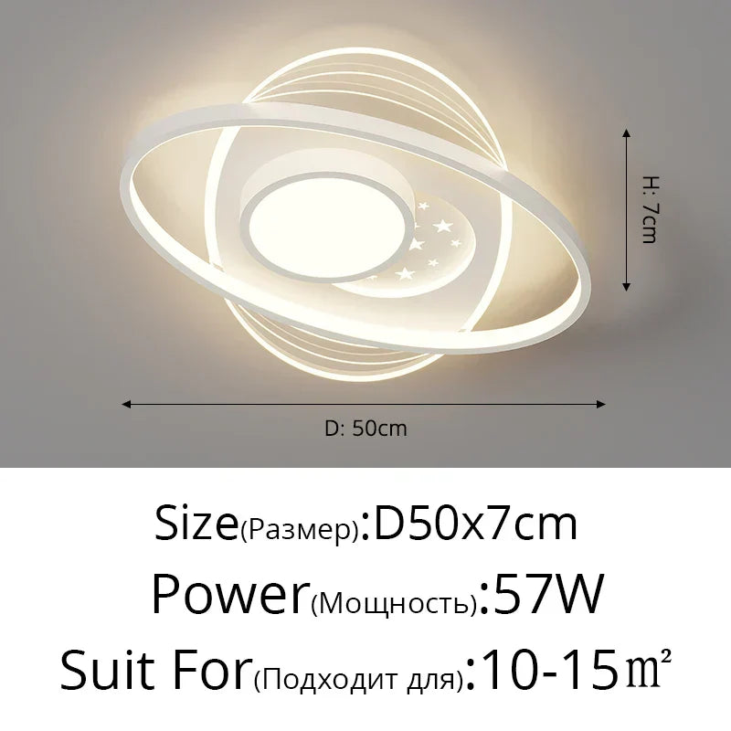 Modern LED Multi-Room Chandelier