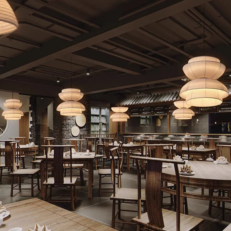 Silk Wabi Sabi Pendant Light
