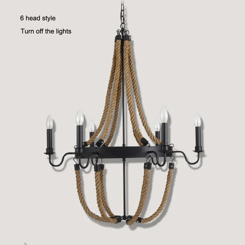 Hemp Vintage Pendant Lamp
