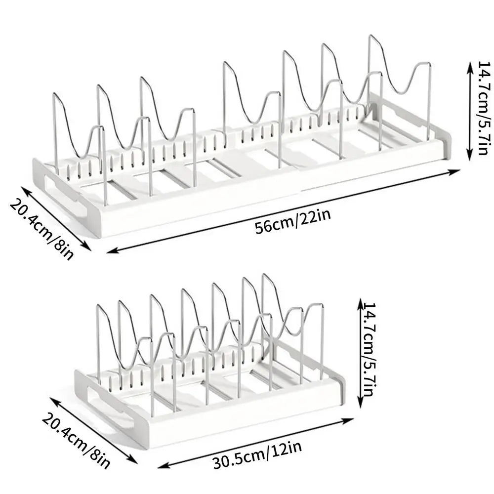 Expandable Cabinet Storage Rack