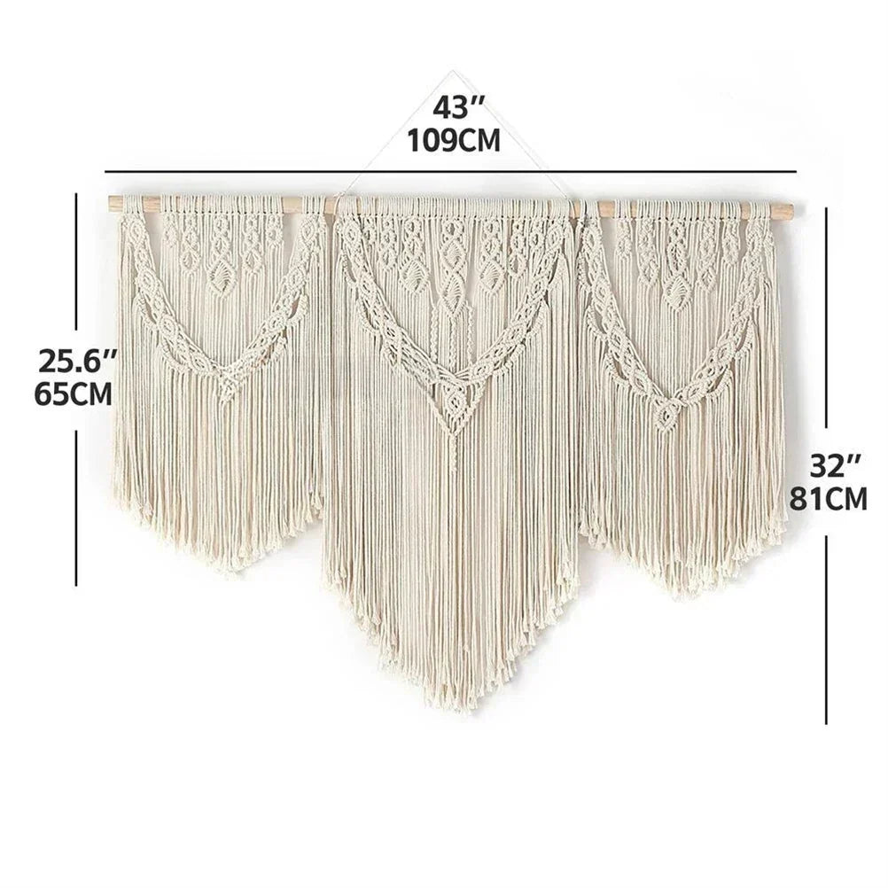 Boho Macrame Wall Hanging