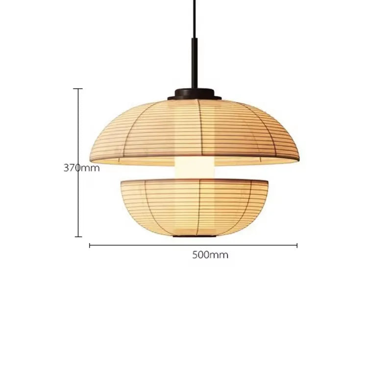 Silk Wabi Sabi Pendant Light