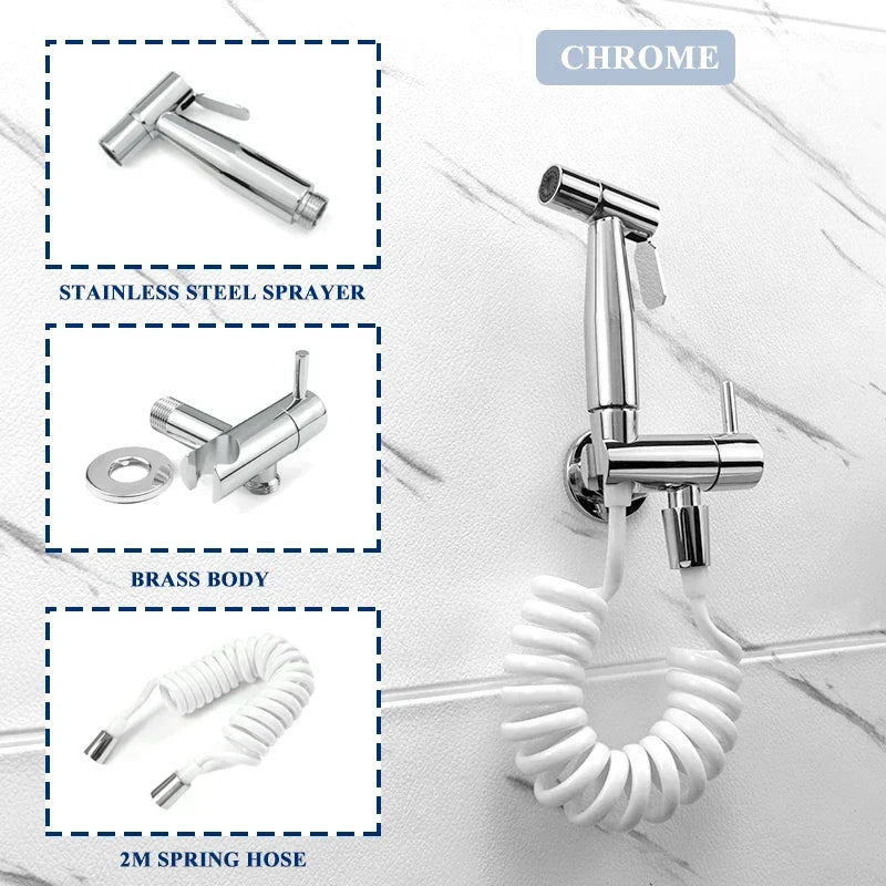 Gold Handheld Bidet Sprayer