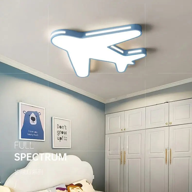 Cream Airplane Ceiling Light