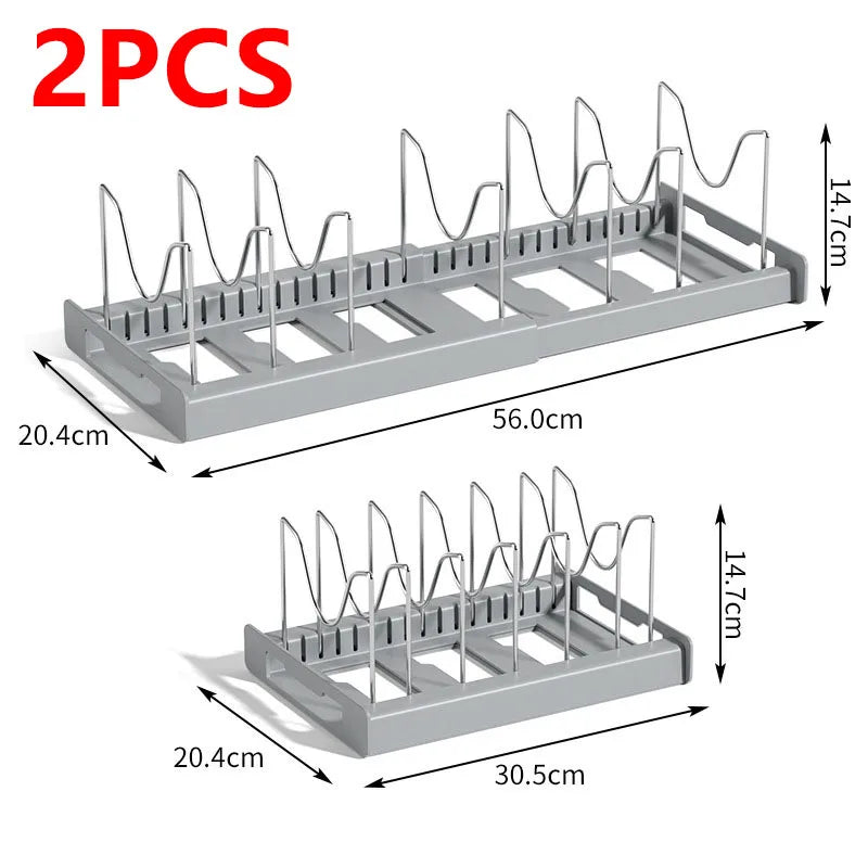 Expandable Cabinet Storage Rack