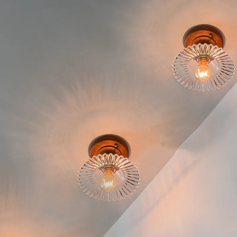 Nordic Wood Ceiling Light