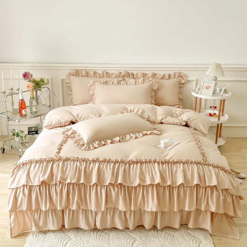 Ruffle Princess Bedding Set