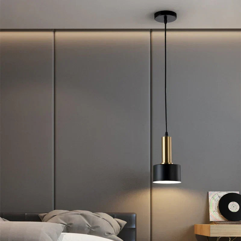 Gold Nordic Pendant Light Round 3-Head Design